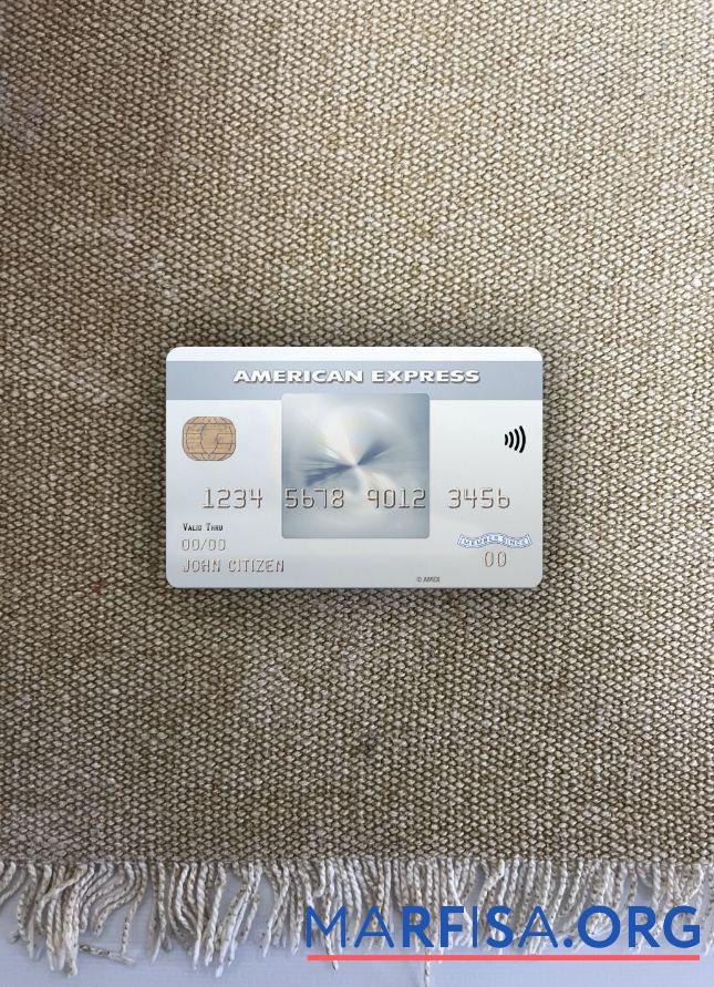 Downloadable USA Bank of New York Mellon AMEX everyday card photolook front sample